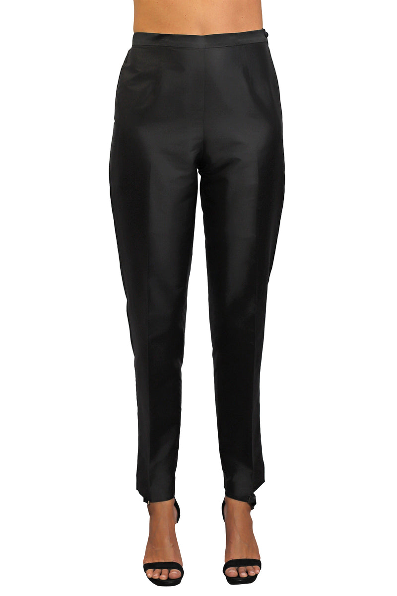 Kids Girls Jet Black Skinny Jeans Denim Ripped Fashion Stretchy Pants  Jeggings | eBay